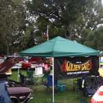 The GGSMU tent is all set up too.