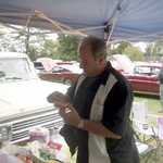 Our good buddy Don fixes a snack and waits for his 68 Charger to be finished. On second thought you better get two sandwiches, my friend, it may be awhile.