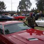 Arron and his challenger. I bet this photo will be on YAHOO personals soon.