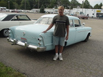 Bunny & my cousin David.
Salem, Ohio car show. 
September, 2003.