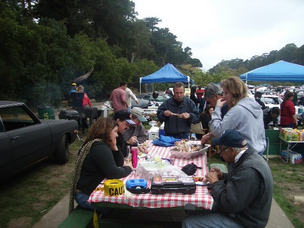 The feeding frenzy begins.