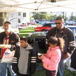 The NRG guys stop by for some morning chili beans.