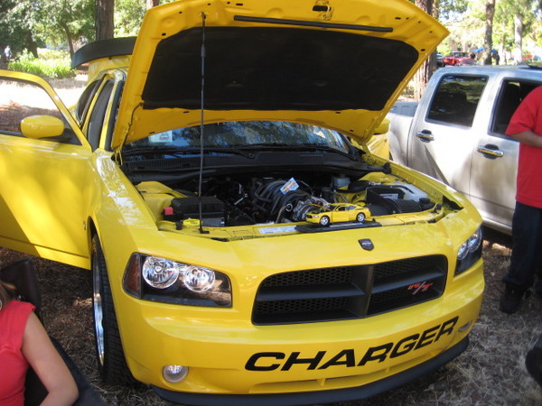 Gary and his Daytona Charger win an MPM award.