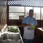 Ron takes the salad making to task.