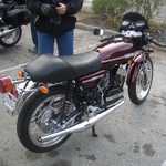 My favorite bike there was this cool RD350.