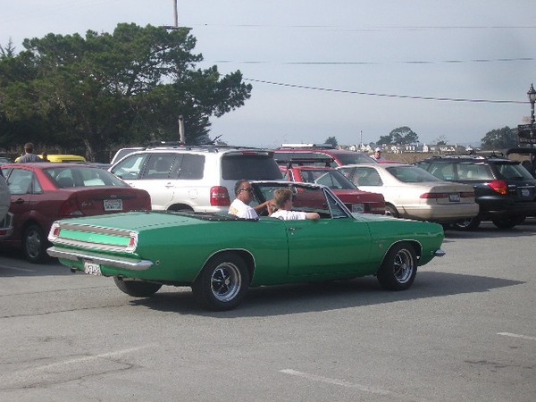 Here come some unexpected Mopar enthusists.