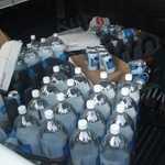 Ben likes his seltzer water at the ready.