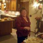 Diana hosts the always wonderful Scafire Christmas party (2006).