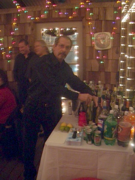 Your host John makes everyone happy.