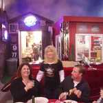 Our hostess for the night, Paula Bullock.