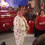 Diana had her jammies on already!
