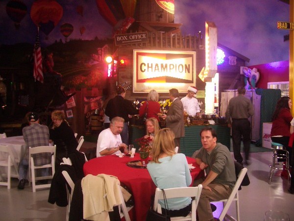 Lots of food, drinks, live music and fun were provided tonight.