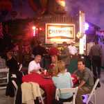 Lots of food, drinks, live music and fun were provided tonight.
