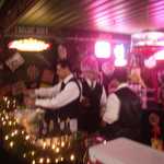 The bartenders were moving so fast you could hardly see them