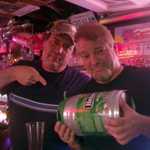 Yeah, we killed the mini keg tonight. How sad!