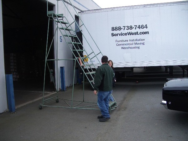 Herb even tossed in the perfect ladder for the photographer to use.