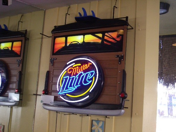 What a cool neon sign.