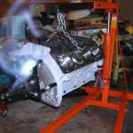 Back from the machine shop 10/30. Engine is now a 485 ci Hemi. 
Est. HP will be 585.