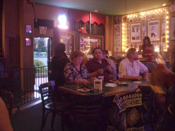 Yvonne's B-day party at Rooster T Feathers comedy club 3-10-2007