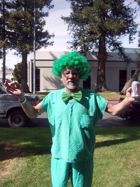 Hey Carl, where's your green???