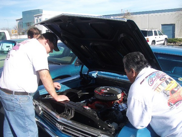 Yep, it's a Chevy and it's broken down.