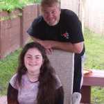Stu and the birthday girl!