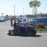An air bagged golf cart, what will they think of next???