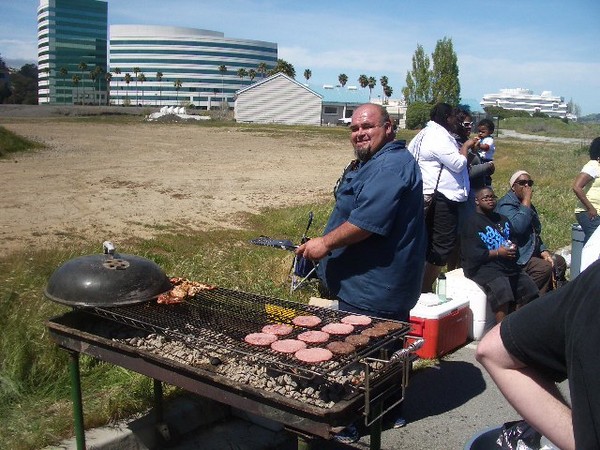 The main BBQ was provided by  Rich Bocci who owns Gorilla BBQ of Pacifica, Ca.