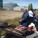 The main BBQ was provided by  Rich Bocci who owns Gorilla BBQ of Pacifica, Ca.