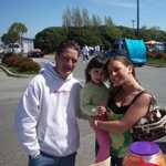 What a cute couple one devil and a few angels!!