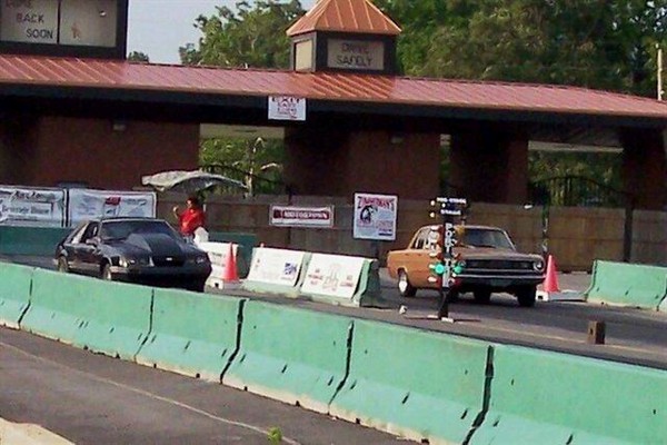 A pre-superchager run at the Little 
Rock Municipal drag strip in 2005
