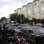 Hundreds of people line the streets of San Francisco to pay their respects to this one of a kind person.