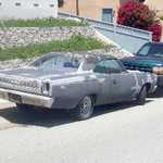 This poor old plymouth has been sitting about 100 yards from my house for 10 years at least.