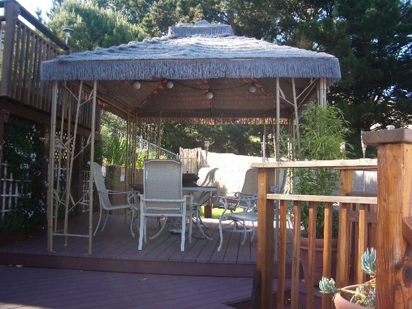 Let's see how the Tiki Hut is doing on a beautiful Spring day!