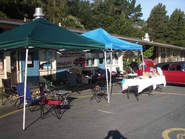 The MPM / GGSMU tent is all set up!