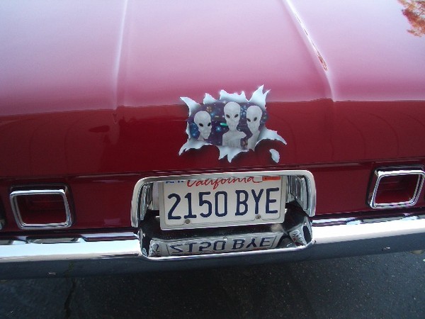 Who knows that this license plate means??