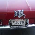 Who knows that this license plate means??