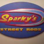 It's a May Madness party at Sparky's Street Rods.