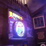 A very cool neon sign.