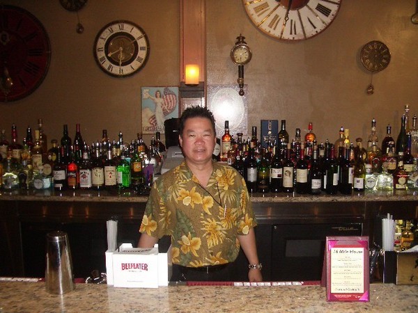 Peter has done a lot of work to make this great old time family resturant look like new again.