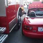 Careful with that firetruck buddy!