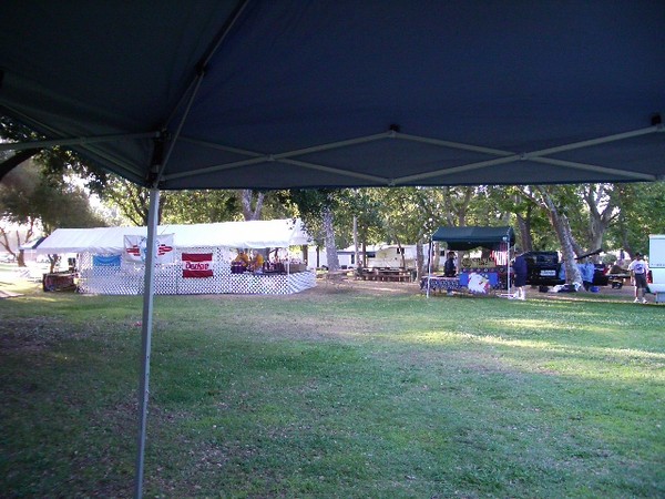 7:00 AM and time to set up the MPM tent.