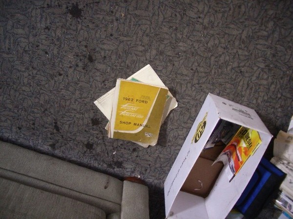 Always a good idea to keep the expensive shop manuals stored safely away.