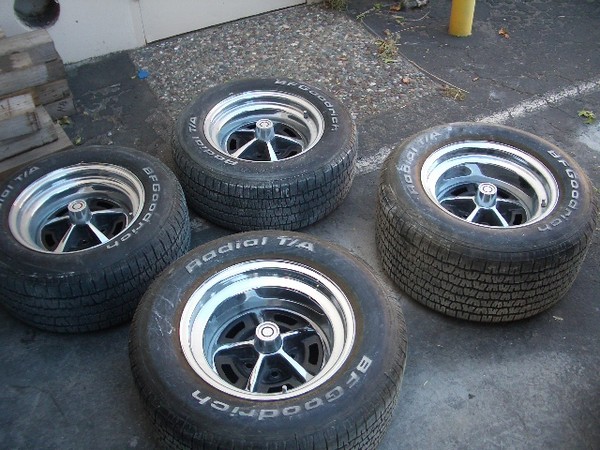 Off come the old wheels.