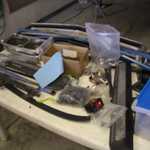 Lots of parts ready to be reinstalled.