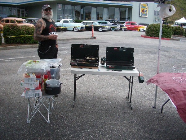 Time for Stu to offer up some grub!