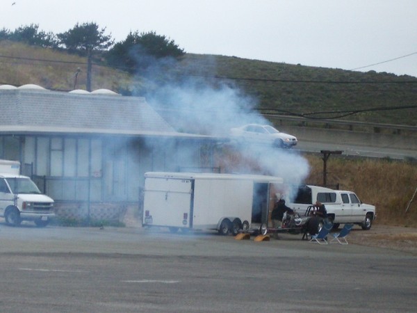 Ahhhhhh, Bubba i thinks we put the oil in the wrong filler tube.