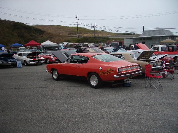 Here's what's on the outside of that radical six banger. The owner said it turns low 13's in the 1/4 mile.