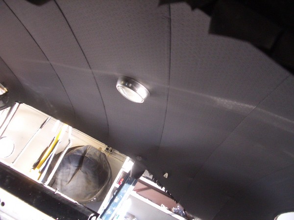 The new headliner is installed!