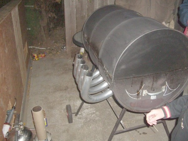 The Hot Rod BBQ Grill.